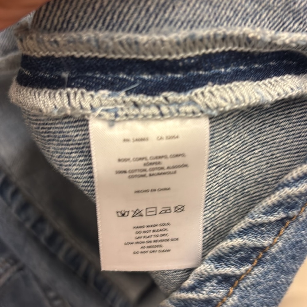 Anthropologie Denim Midi Skirt in Blue - Picture 10 of 10